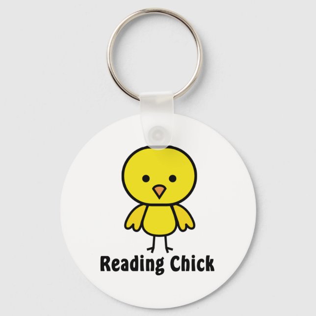 Llavero Leyendo chick (Anverso)
