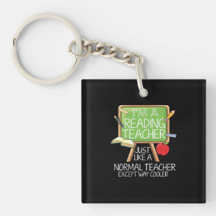 Llavero Leyendo profesor