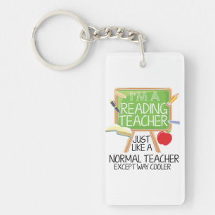 Llavero Leyendo profesor