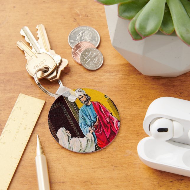 Llavero Leyes 9:36-43 Tabitha revive (Escritorio )