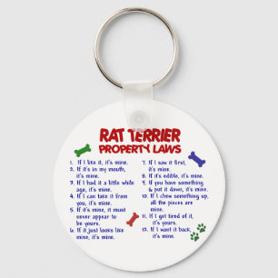 Llavero Leyes de propiedad RAT TERRIER 2