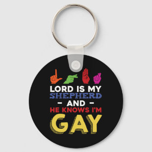 Llavero Lgbt Orgullo Gay Mes Conciencia Lenguaje De Rótulo