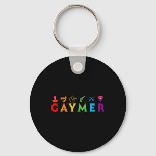 Llavero Lgbt Orgullo Gracioso Gay Gamer Video Game Lover