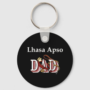 Llavero Lhasa apso dad Keychain