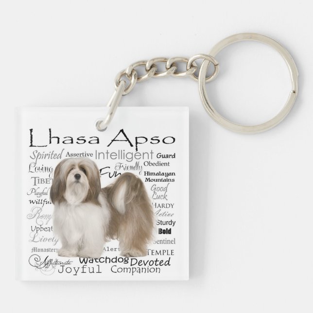 Llavero Lhasa Apso Keychain (Atrás)