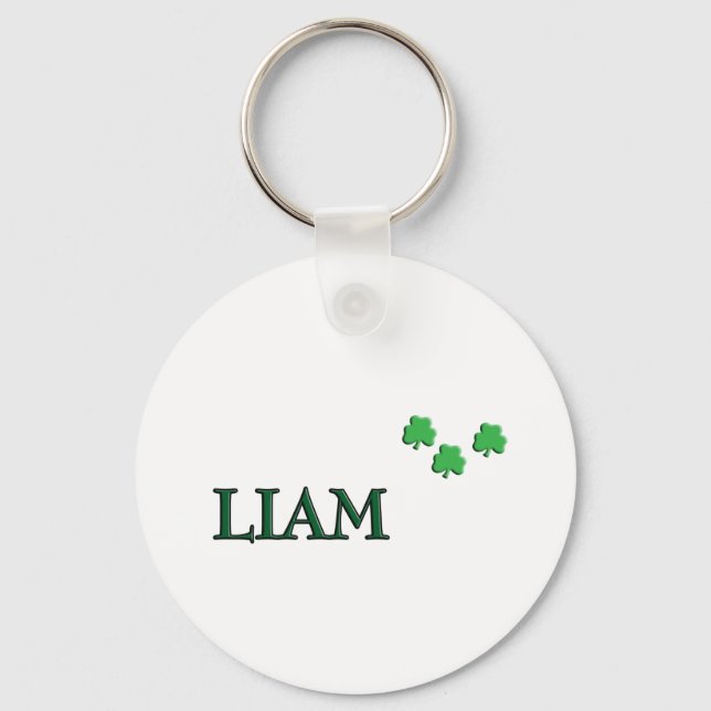 Llavero Liam Irish Name (Anverso)