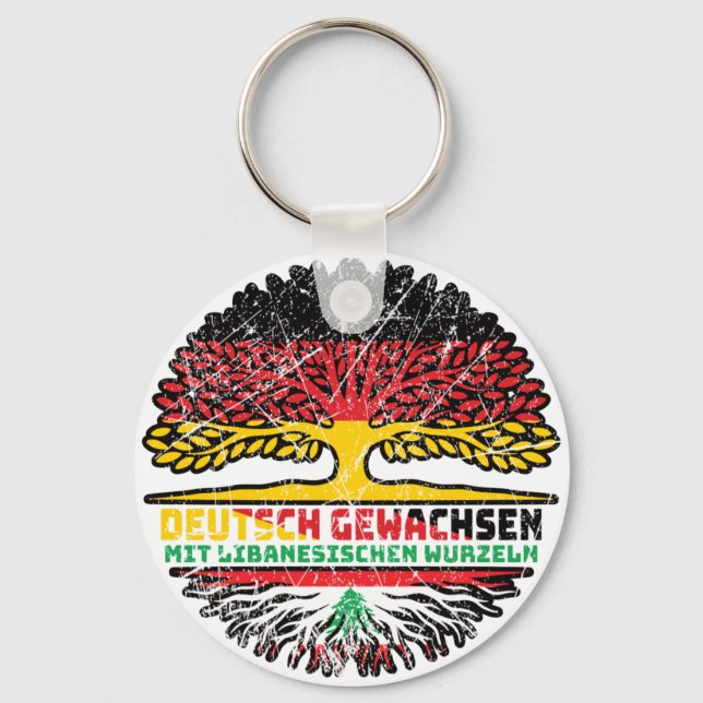 Llavero Libanés Deutsch Baum (Anverso)