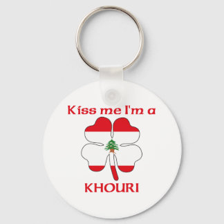Llavero Libaneses personalizados me besan soy Khouri