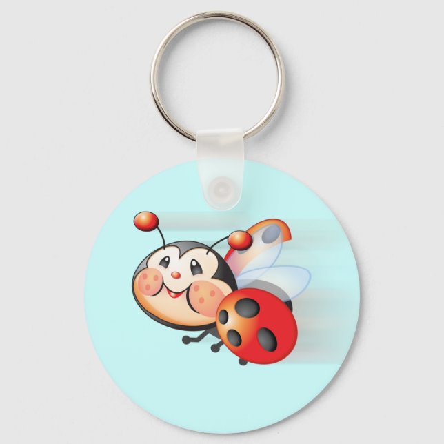 Llavero Libby the Ladybug Keychain (Anverso)