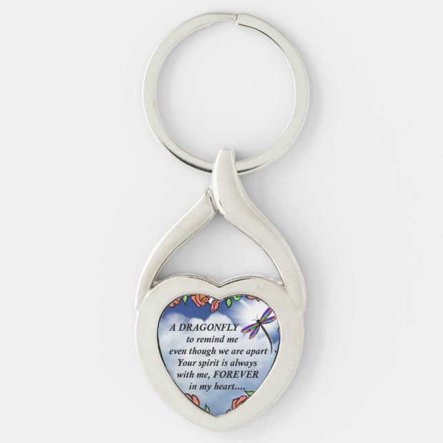 Llavero Libélula del cielo (Anverso)