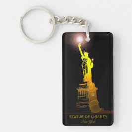 Llavero Libertad de transporte: Estatua de la Keychain de 