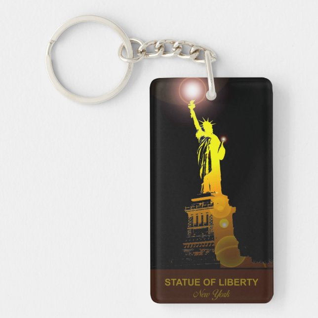 Llavero Libertad de transporte: La Estatua de la Keychain  (Frente)