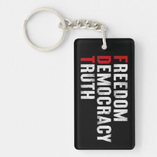 Llavero Libertad Democracia Verdad