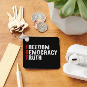 Llavero Libertad Democracia Verdad