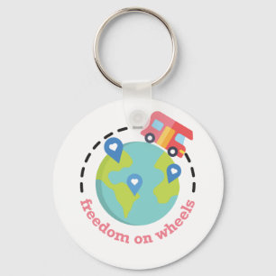 Llavero Libertad en Ruedas