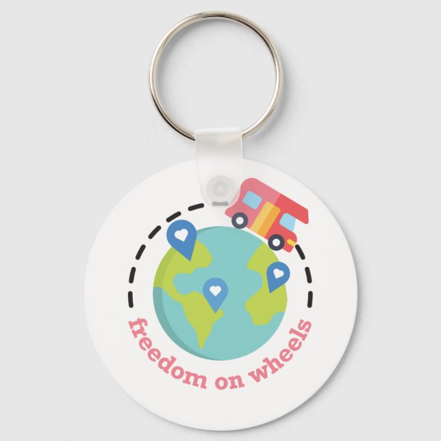 Llavero Libertad en Ruedas (Anverso)