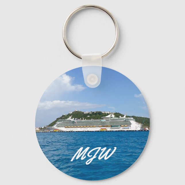Llavero Libertad en St. Martin Monogrammed (Anverso)