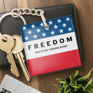 Llavero Libertad Un verdadero patriota