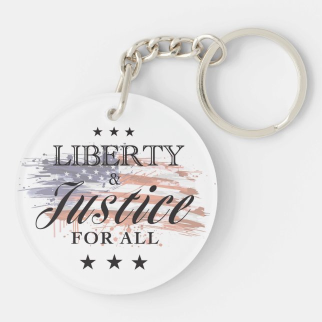 Llavero Liberty Acrylic Keychain (Atrás)