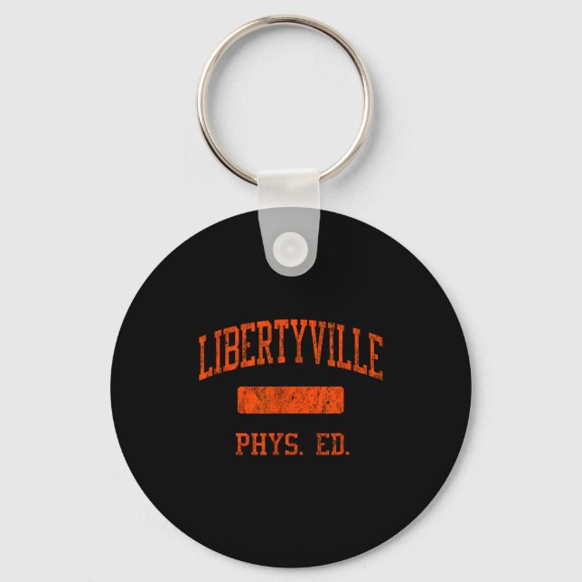 Llavero Libertyville High School Hs Libertyville Il Phys E (Anverso)