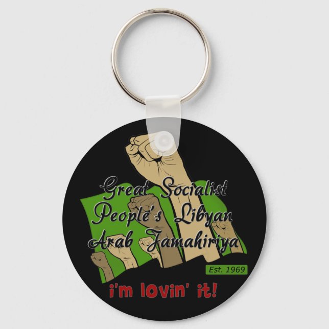 Llavero Libia libre (Anverso)