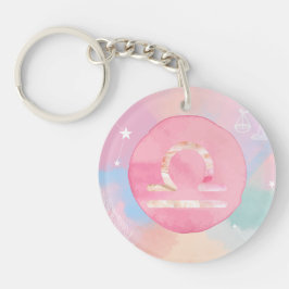 Llavero LIBRA Astrología Zodiac Keychain - Equilibrio y Be