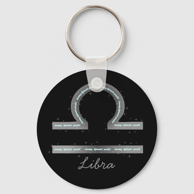 Llavero Libra Keychain (Anverso)