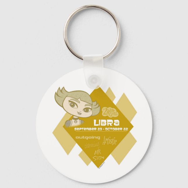 Llavero Libra Keychain (Anverso)