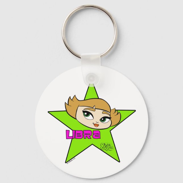 Llavero Libra Keychain (Anverso)