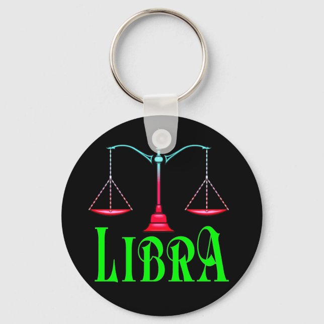 Llavero Libra Keychain (Anverso)