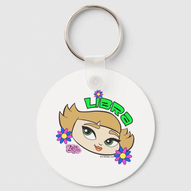 Llavero Libra Keychain (Anverso)