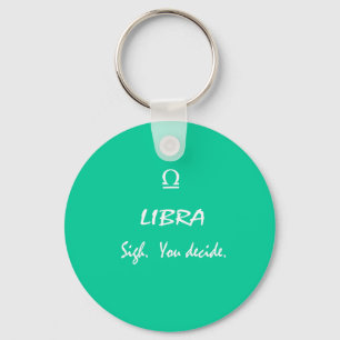 Llavero Libra Keychain