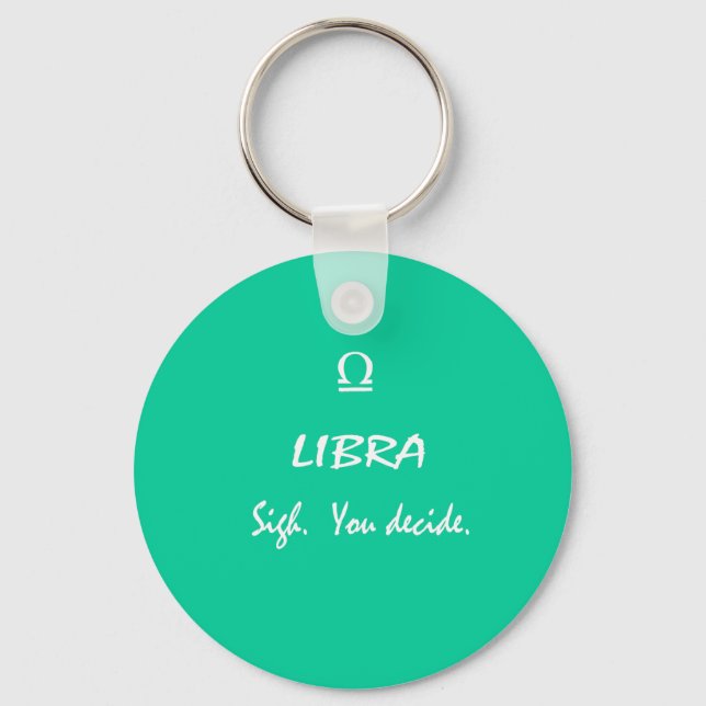 Llavero Libra Keychain (Anverso)