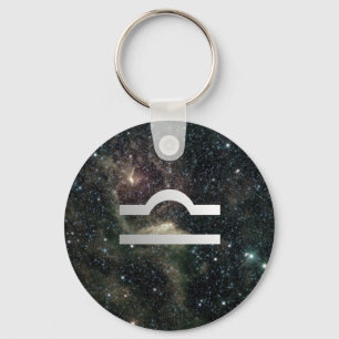 Llavero Libra Scales Zodiac Star Sign Universe