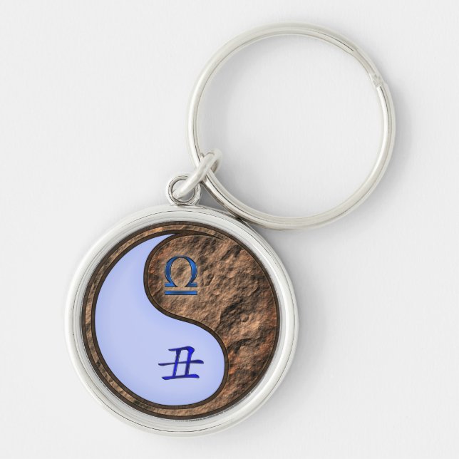 Llavero Libra y Earth Ox (Frente)