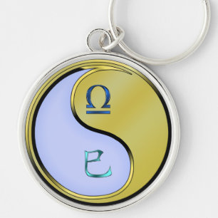 Llavero Libra y Metalizado serpiente