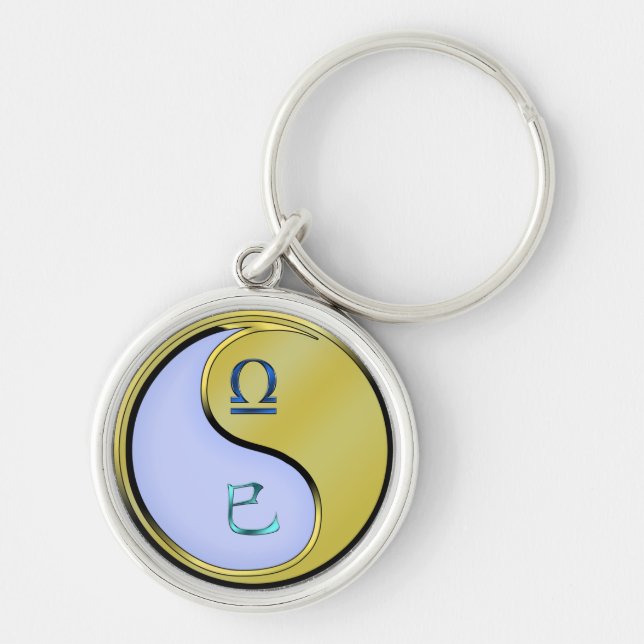 Llavero Libra y Metalizado serpiente (Frente)
