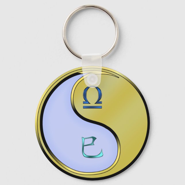 Llavero Libra y Metalizado serpiente (Anverso)