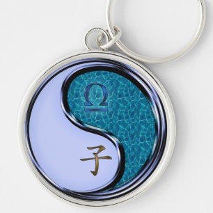 Llavero Libra y Rata de Agua