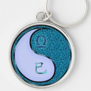 Llavero Libra y Snake Agua
