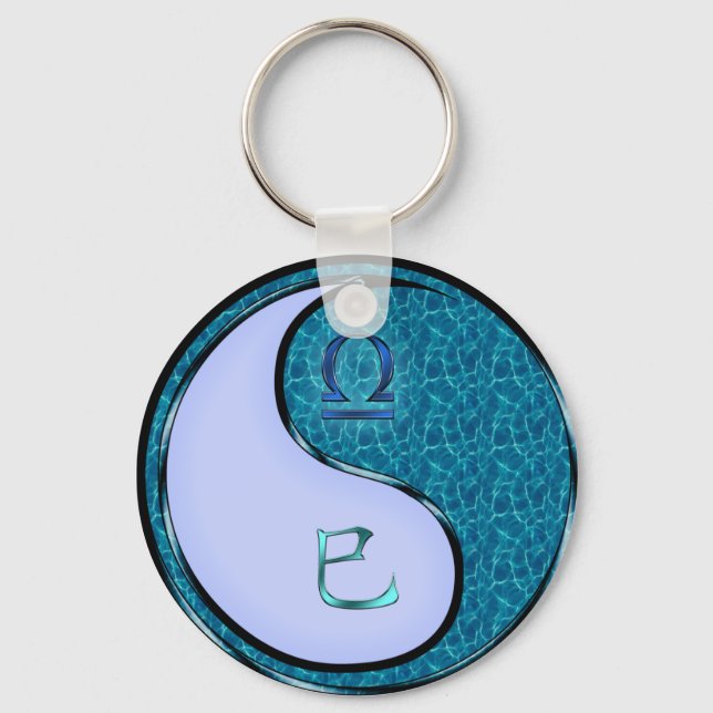 Llavero Libra y Snake Agua (Anverso)