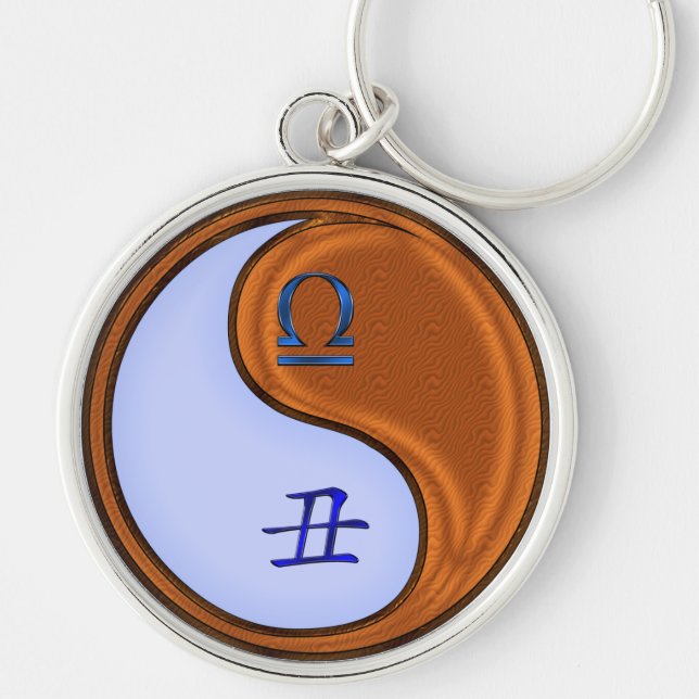 Llavero Libra y Wood Ox (Frente)