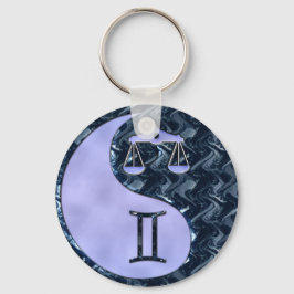 Llavero Libra Yin Yang