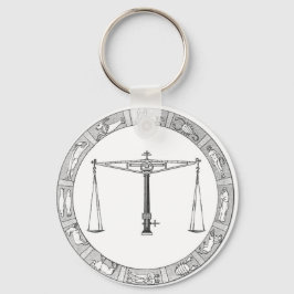 Llavero LIbra Zodiac Keychain