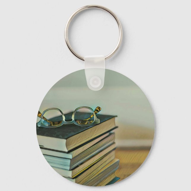 Llavero Library lover gift (Anverso)