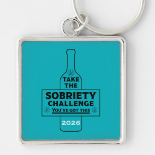 Llavero Libre de Alcohol y Sobrio