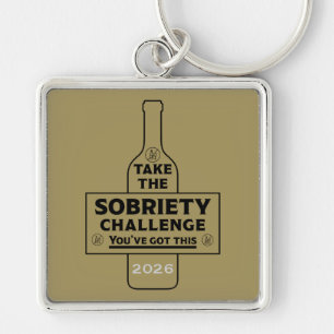 Llavero Libre de Alcohol y Sobrio