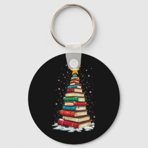 Llavero Libro árbol de Navidad profesor bibliófilo bibliot