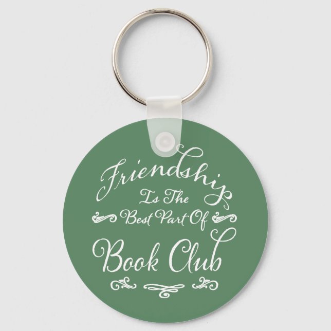Llavero Libro Club Friendder Key Holder Green (Anverso)