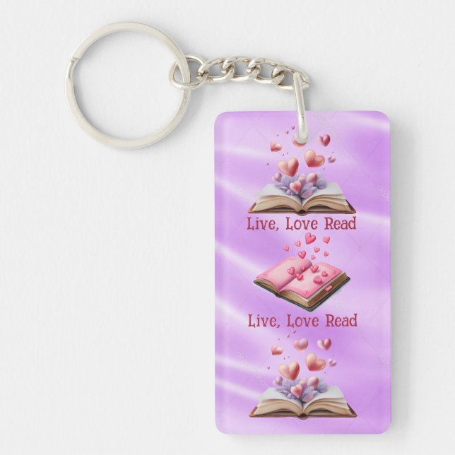 Llavero Libro De Corazones   (Frente)